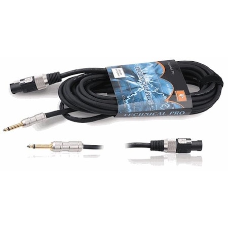 Technical Pro Technical Pro cqs1250 .25 in. to Speakon Speaker Cables cqs1250